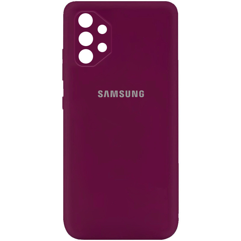 

Чохол Silicone Cover My Color Full Camera (A) на Samsung Galaxy A32 4G (Бордовий / Marsala) 1130379