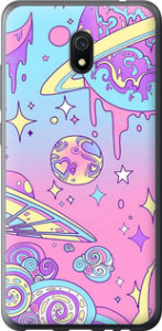 Чехол Розовая галактика для Xiaomi Redmi 8A