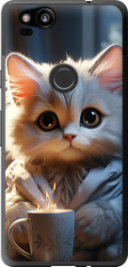 Чехол White cat для Google Pixel 2