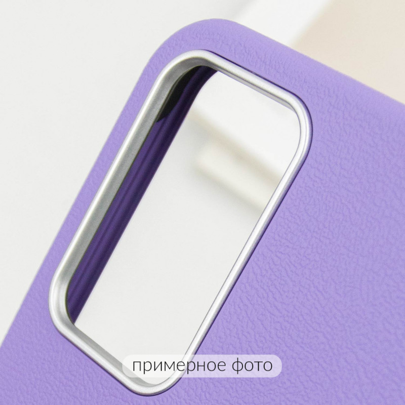 Замовити Шкіряний чохол Leather Case Metal Buttons на Samsung Galaxy S24 Ultra (Light Purple) на vchehle.ua