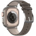 Фото Ремешок Dux Ducis Leather Strap Classic для Apple Watch 38/40/41/42mm(ser.10) (Grey) на vchehle.ua