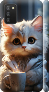 Чехол White cat для Samsung Galaxy A03s A037F