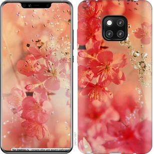 

Чохол Рожеві квіти на Huawei Mate 20 Pro 673282