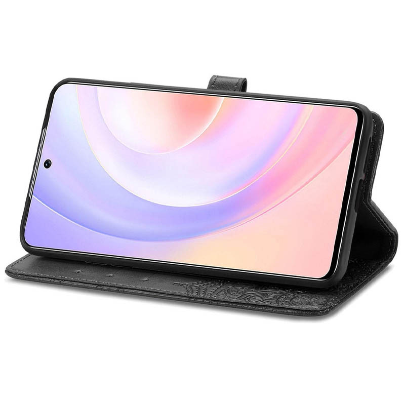 Замовити Шкіряний чохол-книжка Art Case з візитницею на Samsung Galaxy A23 4G (Чорний) на vchehle.ua