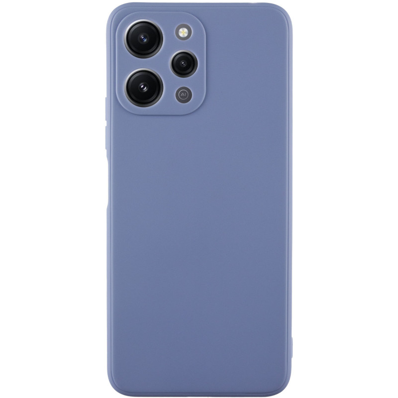 Силиконовый чехол Candy Full Camera для Xiaomi Redmi 12 (Голубой / Mist blue)