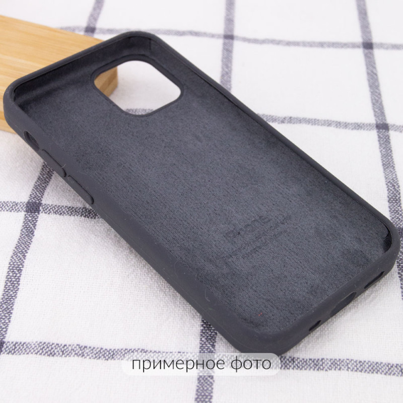 Фото Чехол Silicone Case Full Protective (AA) для Apple iPhone 16 Pro Max (6.9") (Серый / Dark Gray) в магазине vchehle.ua