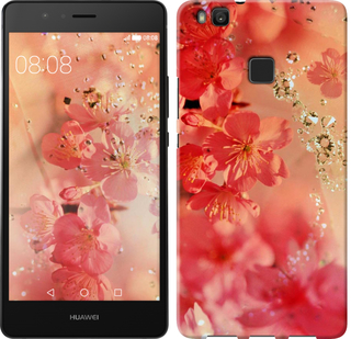 

Чехол Розовые цветы для Huawei P9 Lite 324651