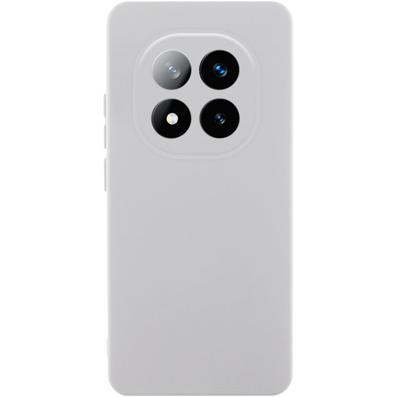 Чехол Silicone Cover Lakshmi Full Camera (AAA) для Xiaomi Redmi Note 14 Pro 4G (Белый / White)