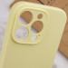 Замовити Чохол Silicone Case Full Camera Protective (AA) NO LOGO на Apple iPhone 15 Pro (6.1") (Жовтий / Mellow Yellow) на vchehle.ua