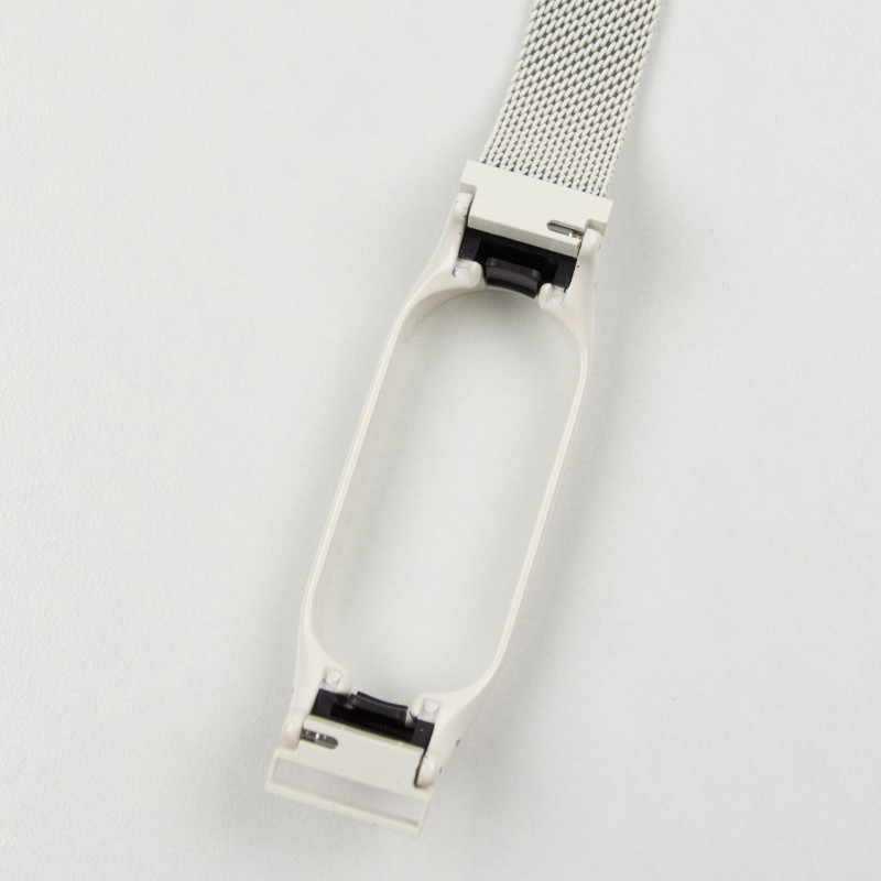 Замовити Ремінець Milanese Loop Design для Xiaomi Mi Band 7 (White) на vchehle.ua