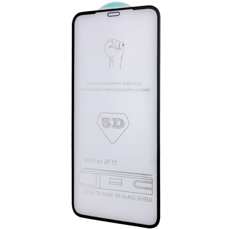 

Захисне скло 5D Hard (full glue) (тех.пак) на iPhone 11 (Чорний) 839779