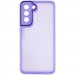 Фото TPU+PC чохол Accent на Samsung Galaxy S21 FE (White / Purple) на vchehle.ua