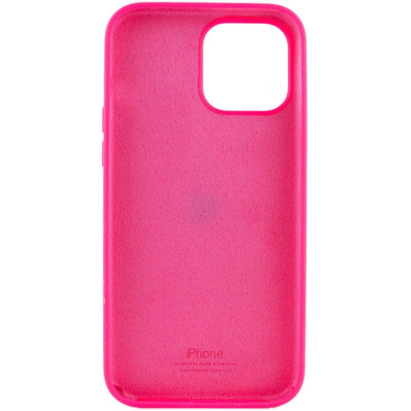 Фото Уценка Чехол Silicone Case Full Protective (AA) для Apple iPhone 14 Plus (6.7") (Эстетический дефект / Розовый / Barbie pink) на vchehle.ua