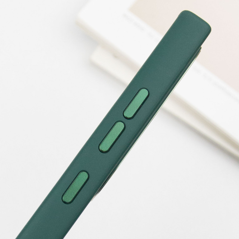 Купити TPU чохол Bonbon Metal Style with Magnetic safe на Samsung Galaxy S24 Ultra (Зелений / Army Green) на vchehle.ua