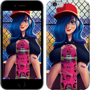 

Чехол Прикольная девочка со скейтбордом для iPhone 6s plus (5.5'') 618046