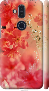 

Чохол Рожеві квіти на Nokia 8.1 764255