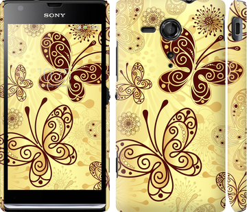 

Чехол Красивые бабочки для Sony Xperia SP M35H 629743