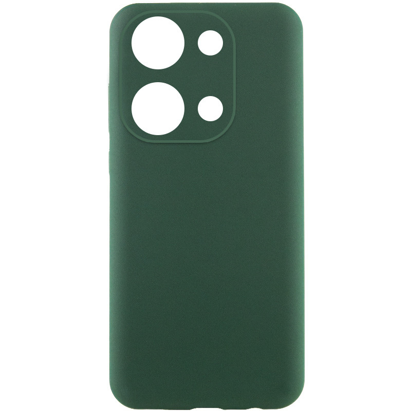 Чехол Silicone Cover Lakshmi Full Camera (AAA) для Xiaomi Redmi Note 13 Pro 4G / Poco M6 Pro 4G (Зеленый / Cyprus Green)