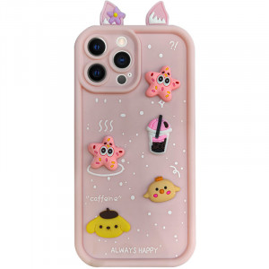 Чехол TPU Toys Case with Ears для Apple iPhone 13 Pro (6.1")
