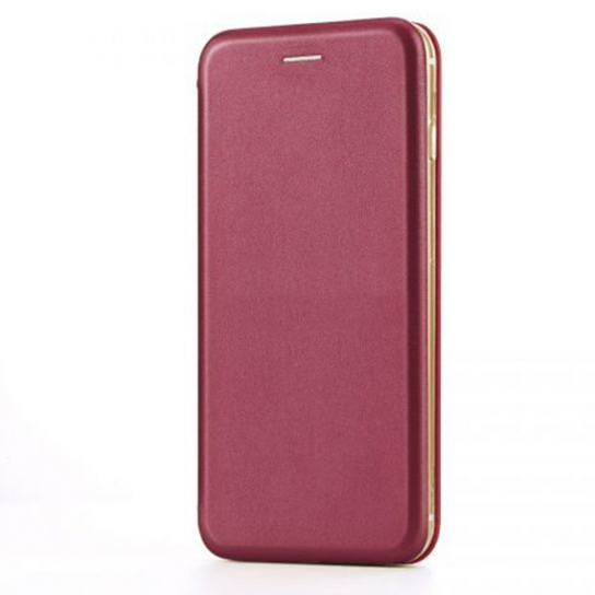 Кожаный чехол (книжка) Classy для Samsung Galaxy A20 / A30 (Бордовый)