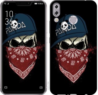 

Чохол Череп в кепці на Asus Zenfone Max Pro M2 ZB631KL 702089