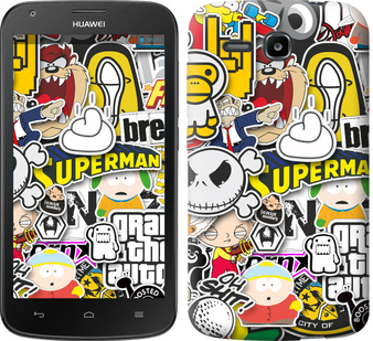 

Чохол Popular logos на Huawei Ascend Y600 628153