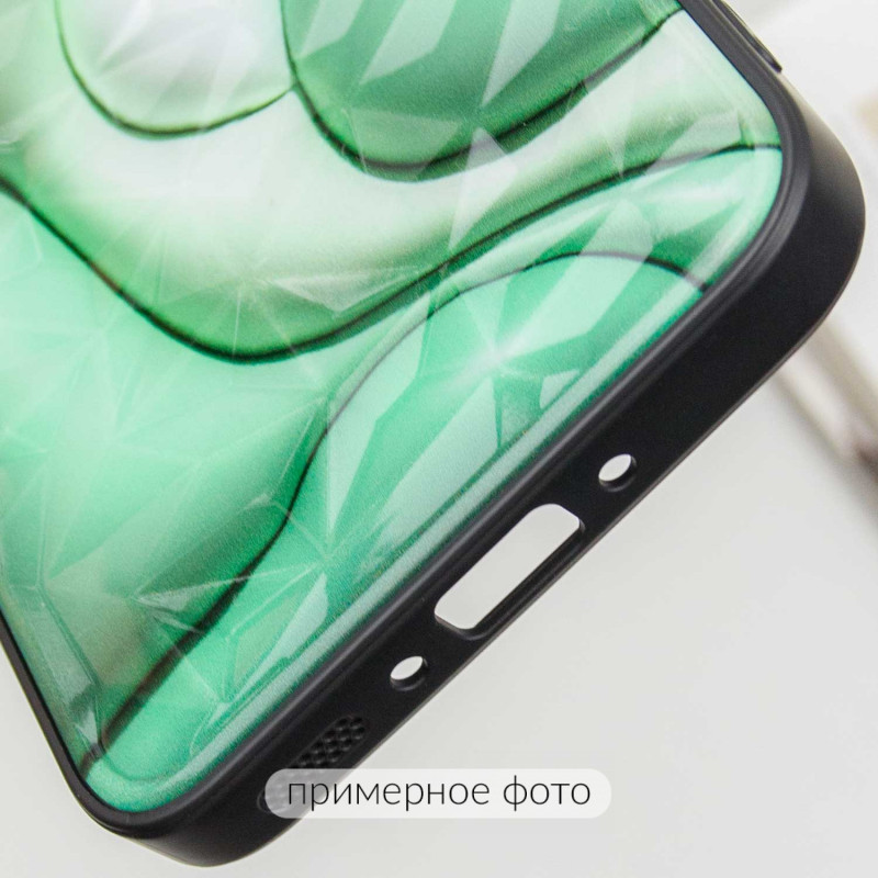 Фото TPU+PC чохол Prisma BubbleGum на Xiaomi Redmi Note 14 4G (Int. version) (3D Green) в маназині vchehle.ua