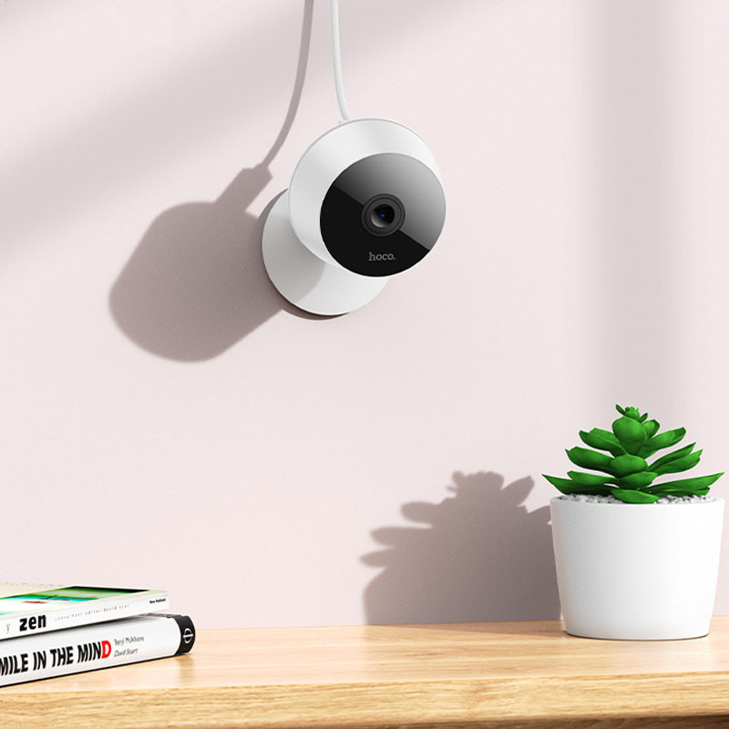 Купить Камера видеонаблюдения Hoco D3 indoor HD (White) на vchehle.ua