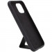 Фото Уценка Чехол Silicone Case Hand Holder для Apple iPhone 11 Pro Max (6.5") (Эстетический дефект / Черный / Black) в магазине vchehle.ua