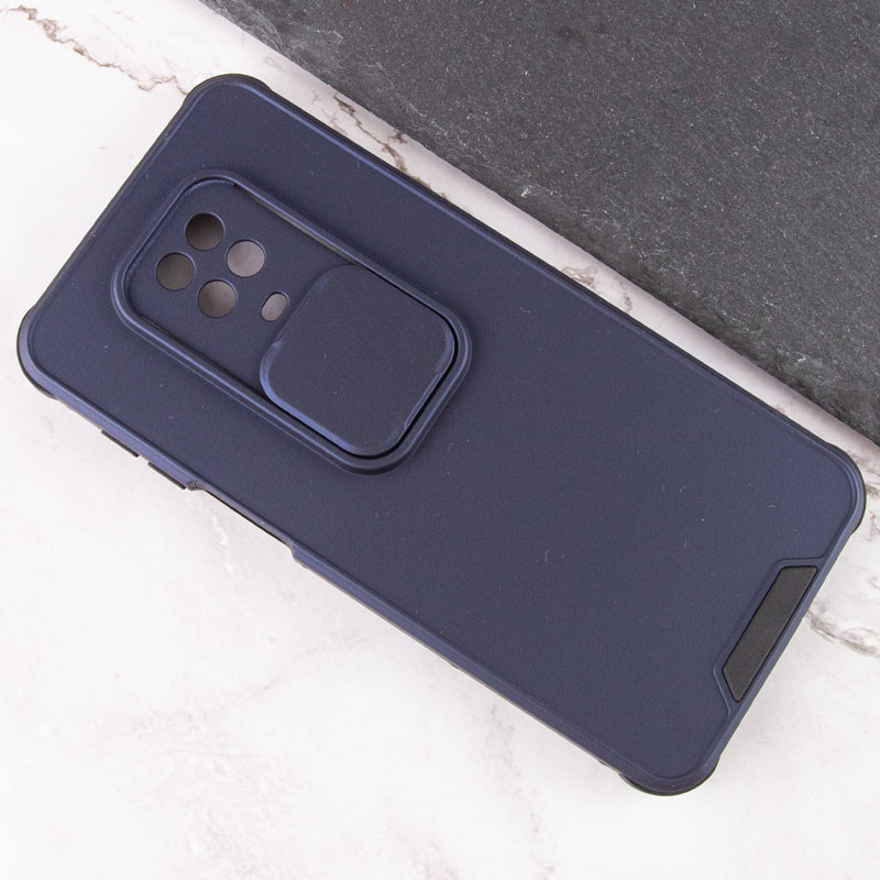 

TPU+PC чохол Lens series для Xiaomi Redmi Note 9 Pro (Синій) 1213124