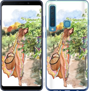 

Чехол Девушка Лето для Samsung Galaxy A9 (2018) 757955