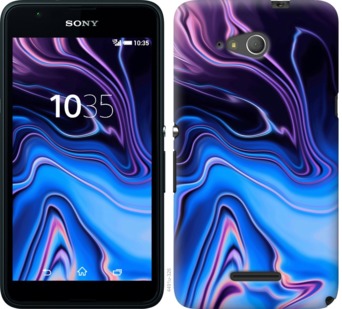 

Чехол Узор воды для Sony Xperia E4g 752571