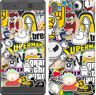 

Чехол Popular logos для Sony Xperia XA 628004