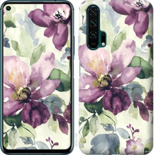 

Чохол Квіти аквареллю на Huawei Honor 20 Pro 740981