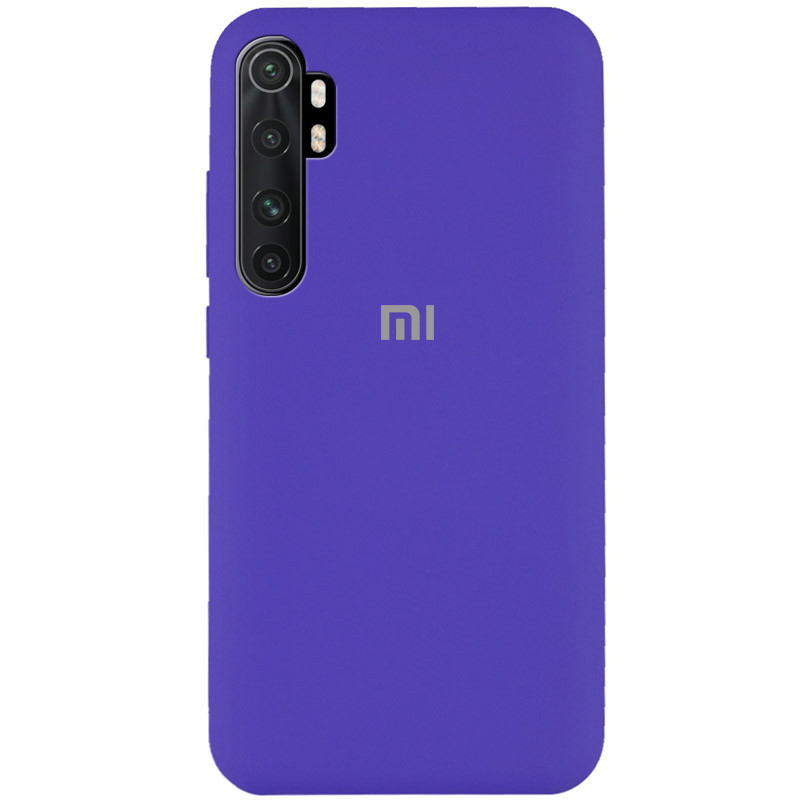 

Чохол Silicone Cover Full Protective (AA) на Xiaomi Mi Note 10 Lite (Фіолетовий / Purple) 909814