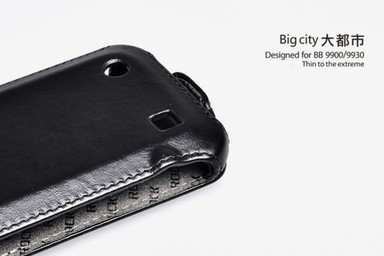 #Кожаный чехол Rock Big-City (флип) для BlackBerry 9900 в магазине vchehle.ua