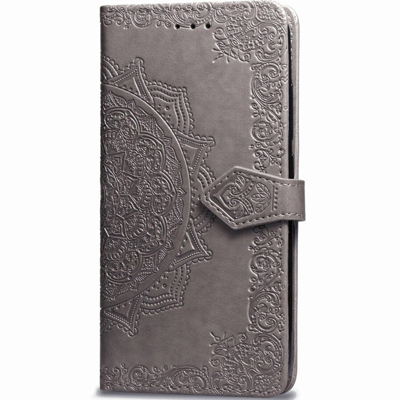 

Кожаный чехол (книжка) Art Case с визитницей для Xiaomi Mi CC9e (Серый) 717982