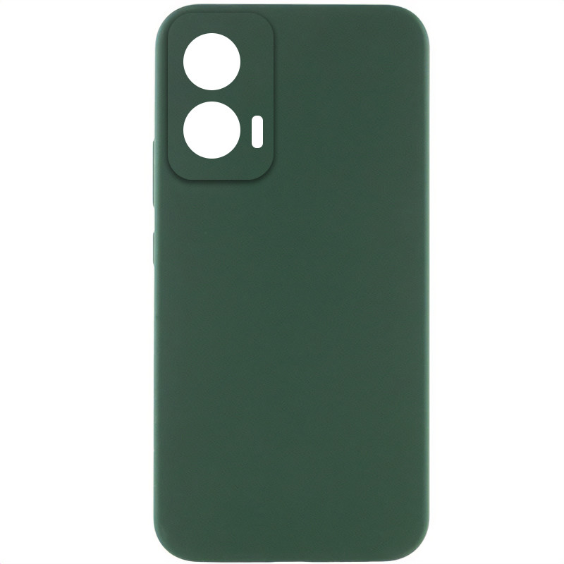 Чехол Silicone Cover Lakshmi Full Camera (AAA) для Motorola Edge 50 Fusion (Зеленый / Cyprus Green)