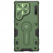 TPU+PC чехол Nillkin CamShield Armor Prop для Samsung Galaxy S24 Ultra (Dark Green)