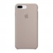 Оригінальний силіконовий чохол на Apple iPhone 7 plus / 8 plus (5.5") (very high copy) (Сірий / Gray)
