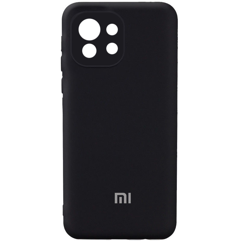 

Чохол Silicone Cover Full Camera (AA) Xiaomi Mi 11 Lite (Чорний / Black) 1173210