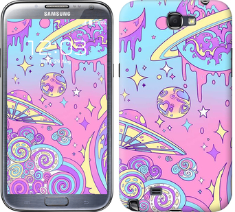 

Чохол Рожева галактика на Samsung Galaxy Note 2 N7100 633270