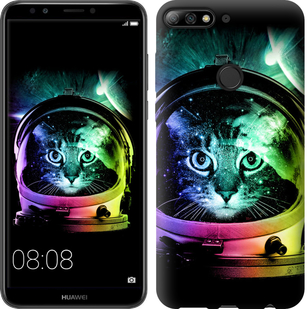 

Чехол Кот-астронавт для Huawei Y7 Prime (2018) 668489