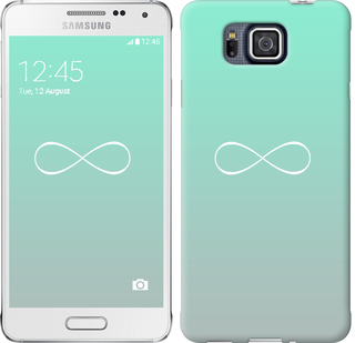 

Чохол Знак нескінченності на Samsung Galaxy Alpha G850F 208415