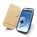 Кожаный чехол SGP Folio Series для Samsung i9300 Galaxy S3 (Синий / Navy) в магазине vchehle.ua