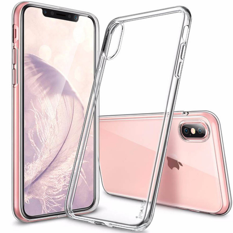 TPU чехол iPaky Clear Series (+стекло) для Apple iPhone XS Max (6.5")