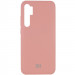 Чехол Silicone Cover Full Protective (AA) для Xiaomi Mi Note 10 Lite (Розовый / Peach)