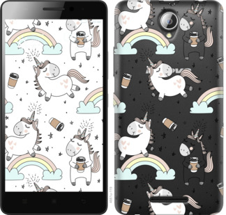

Чохол Єдиноріг і кава на Lenovo A5000 840783
