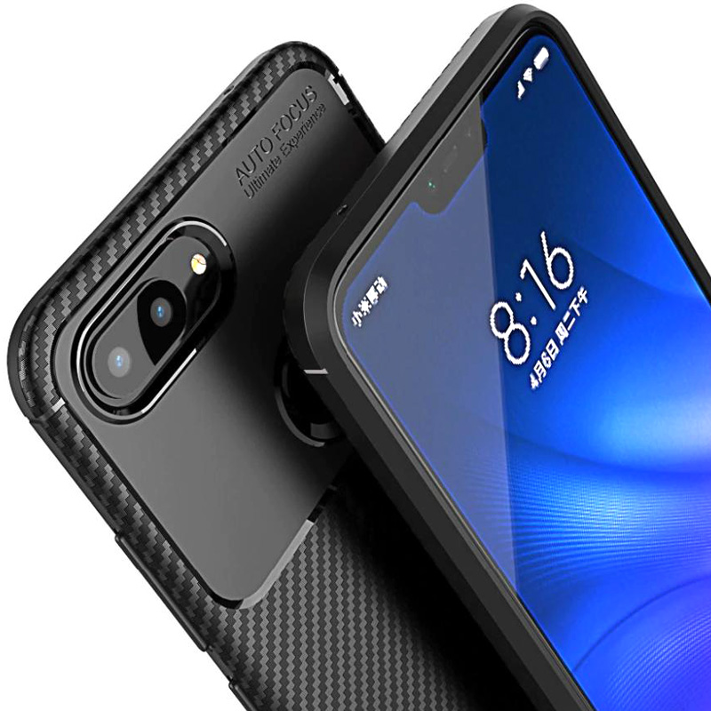 

TPU чохол iPaky Kaisy Series для Xiaomi Mi 8 Youth (Mi 8X) (Черный) 691268