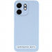 Чехол TPU GETMAN Liquid Silk Full Camera для Motorola Moto G05 / E15 4G (Голубой / Lilac Blue)